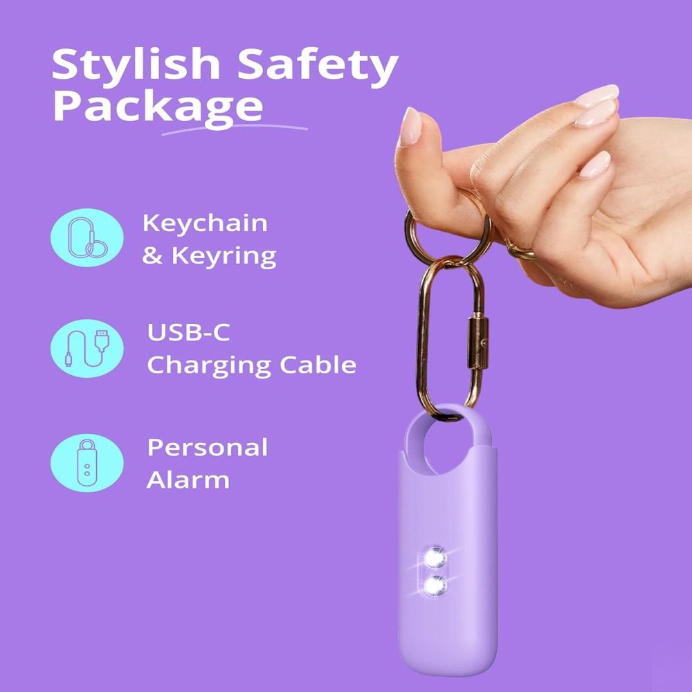 Alarma de seguridad personal d - Personal Alarm Keychain reseña y precio