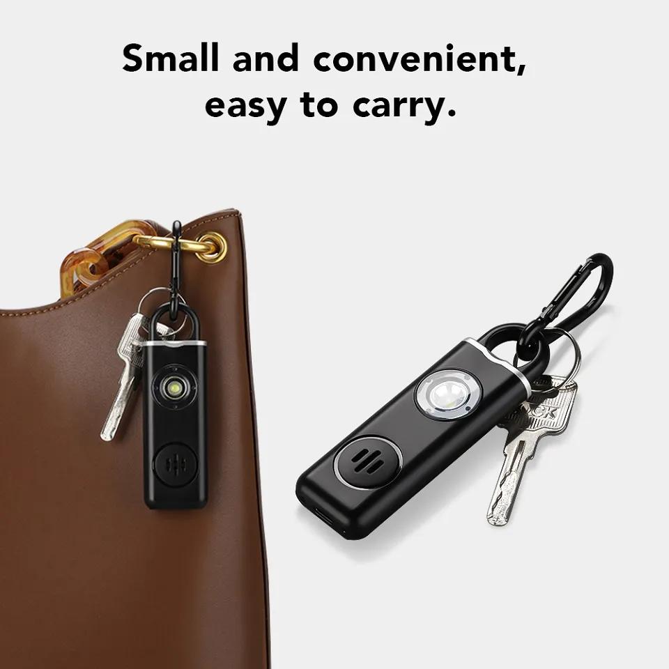 Alarma de autodefensa de 130dB - Personal Alarm Keychain reseña y precio