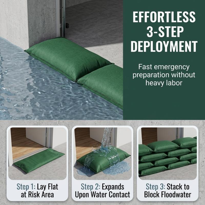 Bolsa de Control de Inundacion - Flood Barrier Bag reseña y precio